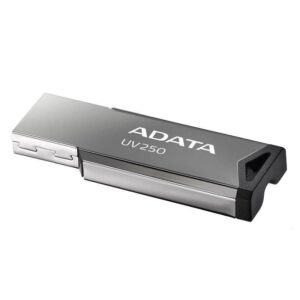 MEMORIE USB 2.0 ADATA 32 GB, clasica, carcasa metalica, argintiu, "AUV250-32G-RBK"