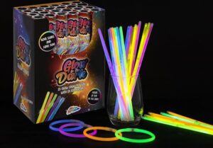 Bețe fluorescente 15/set, 20 cm, Grafix