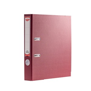Biblioraft plastifiat 50 mm DACO BP150BR visiniu
