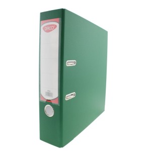 Biblioraft plastifiat 75 mm DACO BP175V verde