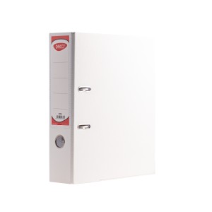 Biblioraft plastifiat 75 mm DACO BP175W alb