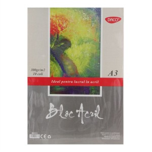 Bloc A3 pentru acril DACO BD331