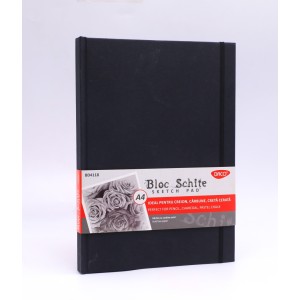 Bloc A4 pentru schițe DACO BD4118, 110 g/mp, 80 file