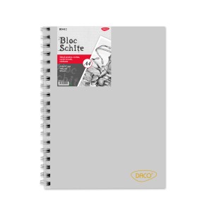 Bloc A4 pentru schițe DACO BD412, 120 g/mp, 80 file