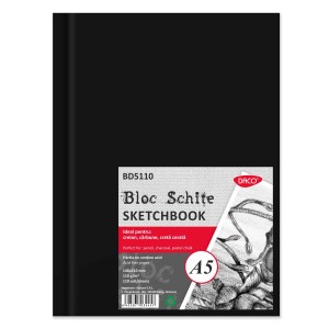 Bloc A5 pentru schițe DACO BD5110 cu 110 file