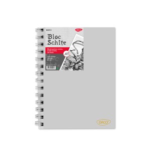 Bloc de schițe A5 DACO BD512 cu 80 file Bloc A5 pentru schițe DACO BD512