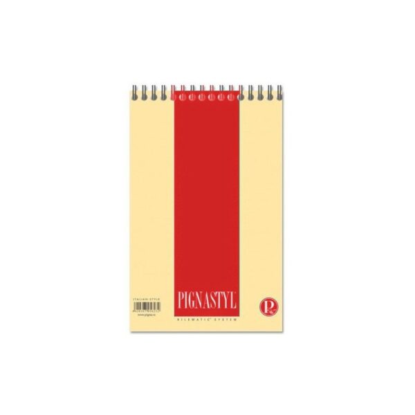 Blocnotes A5 Pigna Styl dictando, 60 file, cu spirală