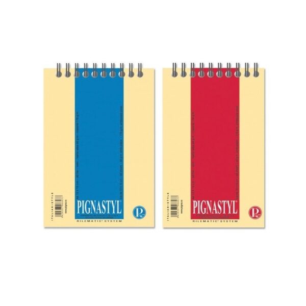 Blocnotes A6 Pigna Styl, 60 file, velin, cu spiră Blocnotes A6 Pigna Styl, 60 file, velin, cu spiră