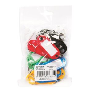 Breloc cu etichetă pentru chei Office Products, 50 x 20 mm, 20 bucăți