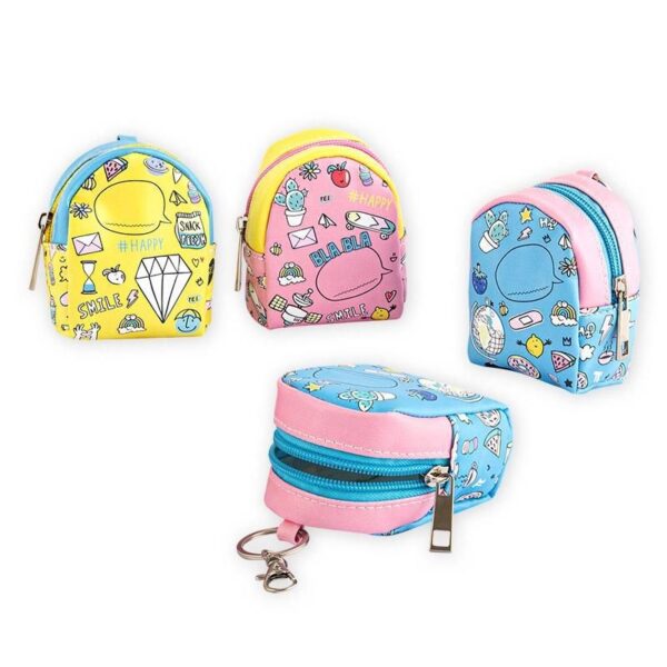 Breloc mini rucsac Trendhaus CH29644, diverse modele și culori Breloc mini rucsac Trendhaus CH29644, diverse modele și culori