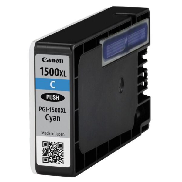Cartus Cerneala Original Canon Cyan, PGI-1500XLC, pentru Maxify MB2050|MB2150|MB2350|MB2750, , , "BS9193B001AA" Cartus Cerneala Original Canon Cyan, PGI-1500XLC, pentru Maxify MB2050|MB2150|MB2350|MB2750, , , "BS9193B001AA"