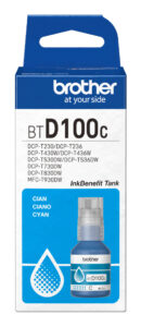 Cartus Cerneala Original Brother Cyan, BTD100C, pentru DCP-T430W|DCP-T530DW|DCP-T730DW|MFC-T930DW|5K, incl.TV 0 RON, "BTD100C"
