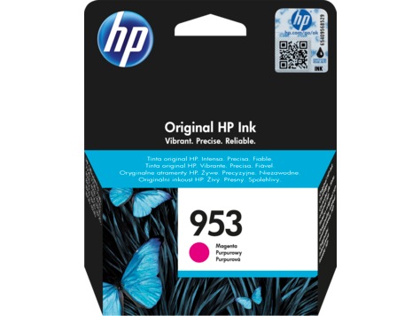 Cartus Cerneala Original HP Magenta, nr.953, pentru OfficeJet Pro 7720|7730|7740|8210|8218|8710|8720|8730, , , "F6U13AE" Cartus Cerneala Original HP Magenta, nr.953, pentru OfficeJet Pro 7720|7730|7740|8210|8218|8710|8720|8730, , , "F6U13AE"