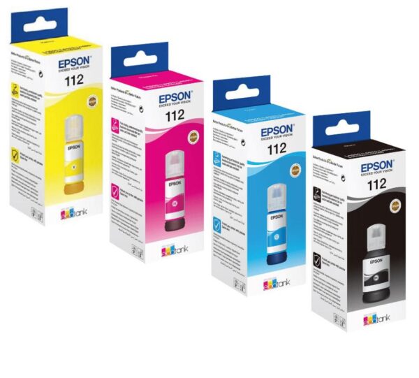 Combo-Pack Original Epson CMYK, nr.112, pentru L11160|L15150|L15160, 70mlx3+127mlx1, incl.TV 0.15 RON, "C13T06C64A"(RAPO) Combo-Pack Original Epson CMYK, nr.112, pentru L11160|L15150|L15160, 70mlx3+127mlx1, incl.TV 0.15 RON, "C13T06C64A"(RAPO)
