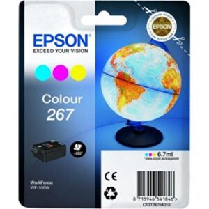 Cartus Cerneala Original Epson Color, T26704010, pentru WORKFORCE WF-100W, , , "C13T26704010"(RAPO) Cartus Cerneala Original Epson Color, T26704010, pentru WORKFORCE WF-100W, , , "C13T26704010"(RAPO)