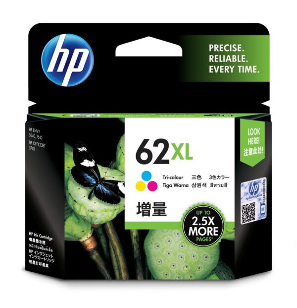 Cartus Cerneala Original HP Color, nr.62XL, pentru Envy 5640 AIO| OfficeJet 200 Mobile| OfficeJet 250 Mobile AIO, 415, , "C2P07AE" Cartus Cerneala Original HP Color, nr.62XL, pentru Envy 5640 AIO| OfficeJet 200 Mobile| OfficeJet 250 Mobile AIO, 415, , "C2P07AE"