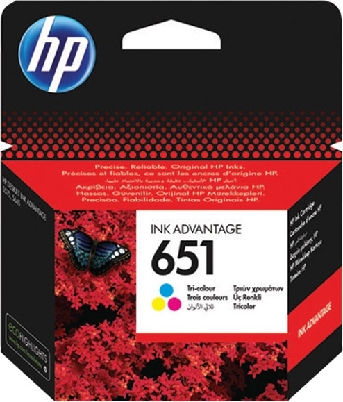 Cartus Cerneala Original HP Color, nr.651, pentru DJ 5575|5645|Mobile OJ 202|252, , , "C2P11AE" Cartus Cerneala Original HP Color, nr.651, pentru DJ 5575|5645|Mobile OJ 202|252, , , "C2P11AE"