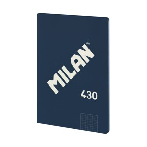 Caiet A4 48 file AR cusut MILAN albastru 430 57243G48B