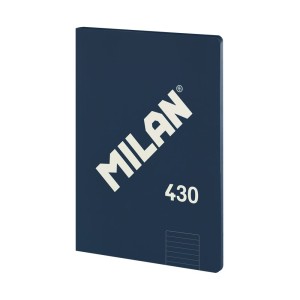 Caiet A4 48 file dictando cusut MILAN albastru 430 57242G48B