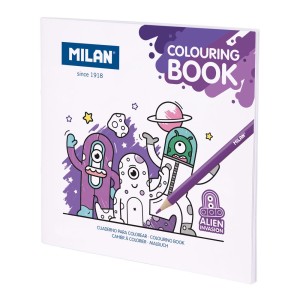 Caiet de colorat Alien Invasion MILAN 54218GC06