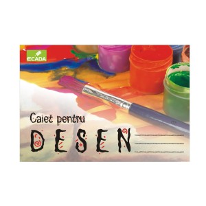 Caiet de desen A4, 16 file, ECADA 29302