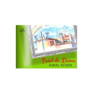 Caiet de desen ECADA 17 x 24 cm 24 file cod 29307