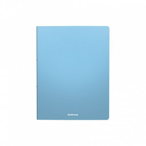 Caiet mecanic A4 cu 2 inele 24 mm ErichKrause Matt Pastel albastru