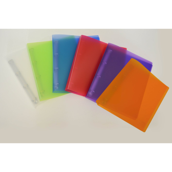Caiet mecanic Oxy Opaline A4 din polipropilenă cu 4 inele Caiet mecanic Oxy Opaline A4 din polipropilenă cu 4 inele