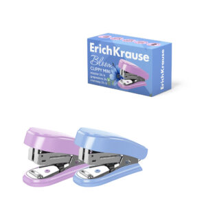 Capsator 24/6 ErichKrause Clippy Mini Pastel Bloom, 15 coli
