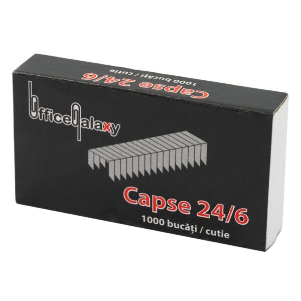 Capse Office Galaxy 24/6, 1000 buc, 30 coli