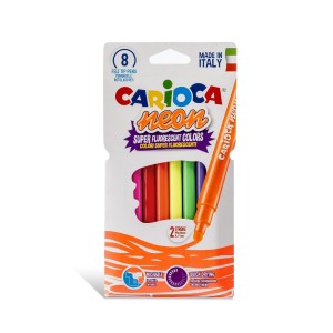 Carioca 8 culori Neon CARIOCA 42785