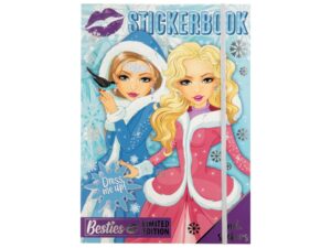 Carte A4 cu abțibilduri Dress Me Up Besties Grafix