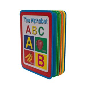 Carte alfabet CNX PE-01 cu imagini, în engleză, 10x13 cm Carte alfabet CNX PE-01 cu imagini, în engleză, 10x13 cm
