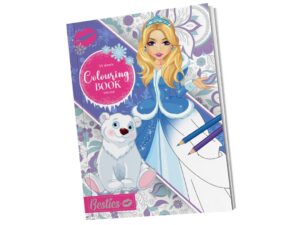Carte de colorat A4, 24 foi Besties, Grafix