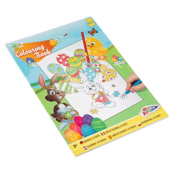 Carte de colorat de Paște Grafix format A4 Carte de colorat de Paște Grafix format A4