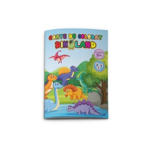 Carte de colorat Dinoland GENERAL 770190