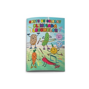 Carte de colorat Olimpiada legumelor GENERAL 770138