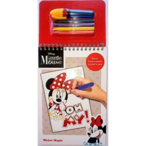 Carte de colorat pictează cu apă Minnie