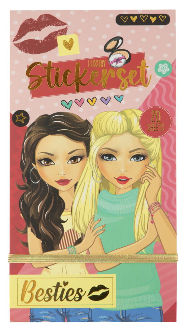 Cărticică cu abțibilduri Grafix Besties, 20 coli, 23 x 12 cm Cărticică cu abțibilduri Grafix Besties, 20 coli, 23 x 12 cm