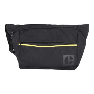 Borseta CATERPILLAR Code - Hex Parkour, material 420D hexagonal, buzunar cu fermoar - negru "CAT-83768-01"