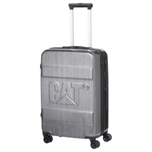 Troller CATERPILLAR Cargo Nested, 45x26x65 cm (Lxlxh), 74L, ABS - gri lucios "CAT-84039-95"