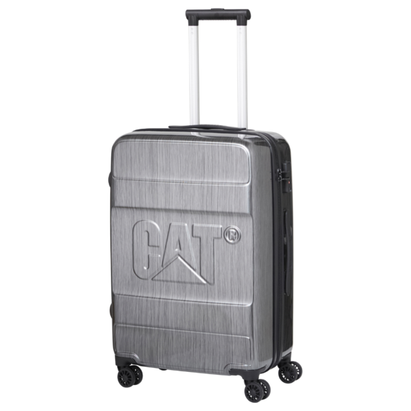 Troller CATERPILLAR Cargo Nested, 55x29x75 cm (Lxlxh), 92L, ABS - gri lucios "CAT-84040-95"