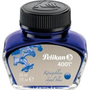 Cerneală albastru Royal Pelikan 4001, 30 ml