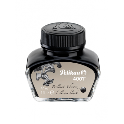 Cerneală Pelikan negru lucios 30 ml Cerneală Pelikan negru lucios 30 ml