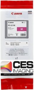 Cartus Cerneala Original Canon Magenta, PFI-321M, pentru IPF TM-240|IPF TM-340, 300ml, ,NOPP, "CF6269C001AA"