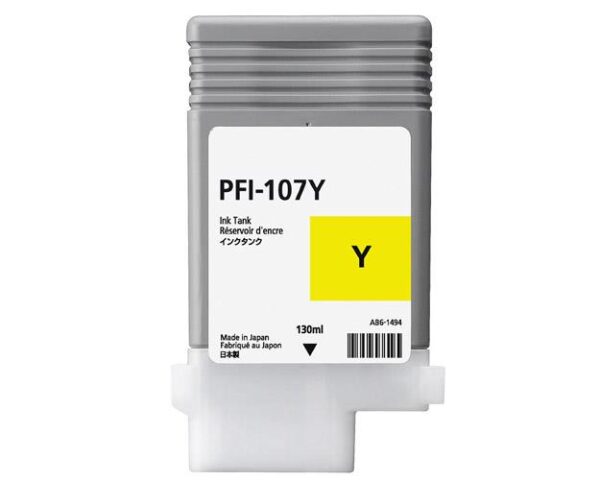 Cartus Cerneala Original Canon Yellow, PFI-107Y, pentru IPF 670|680|685|770|780|785, , ,NOPP, "CF6708B001AA" Cartus Cerneala Original Canon Yellow, PFI-107Y, pentru IPF 670|680|685|770|780|785, , ,NOPP, "CF6708B001AA"