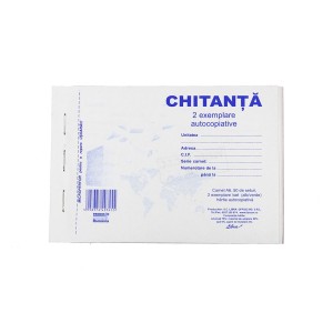 Chitanțier A6 2ex 100 file NEP L03455 GENERAL