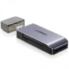 CARD READER extern Ugreen, "CM180" interfata USB 3.0, citeste/scrie: TF/SD/MS/CF 3.0 viteza pana la 100Mbps, suporta carduri maxim 2 TB, plastic, gri "50541" - 6957303855414 CARD READER extern Ugreen, "CM180" interfata USB 3.0, citeste/scrie: TF/SD/MS/CF 3.0 viteza pana la 100Mbps, suporta carduri maxim 2 TB, plastic, gri "50541" - 6957303855414