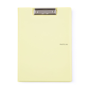 Clipboard dublu A4 Pastelini galben