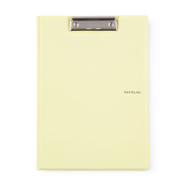 Clipboard dublu A4 Pastelini galben